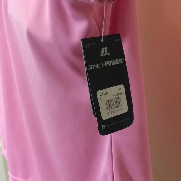NWT Russell Stretch-POWER Pink Georgia Tech Shirt - Picture 5 of 8